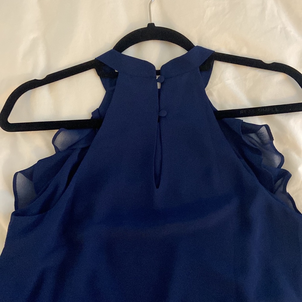NAKED ZEBRA RUFFLE TOP - Picture 5 of 5
